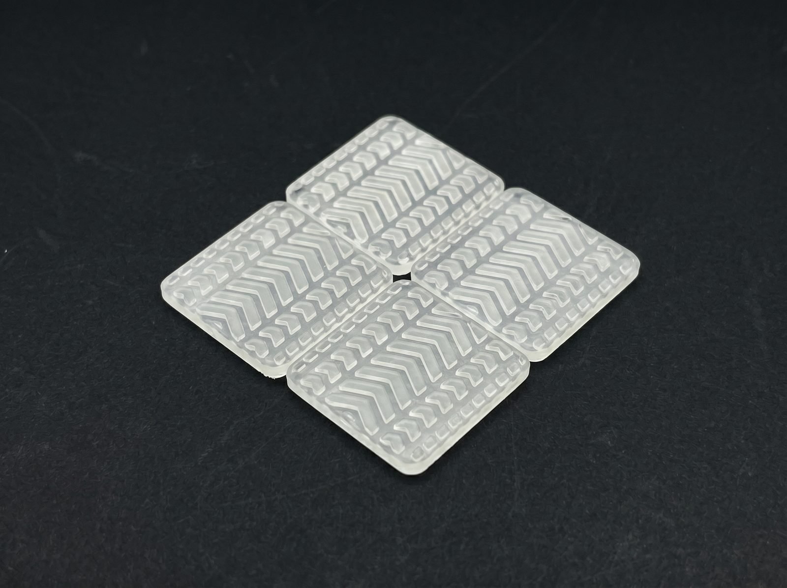 TPE Transparent Furniture Gripper & Stabilizer - real product photo