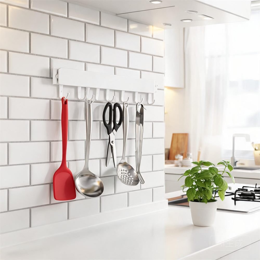 Kitchen Wall Organizer Rack KO01 | Easezo 4 Kitchen Wall Organizer Rack KO01 detail 3